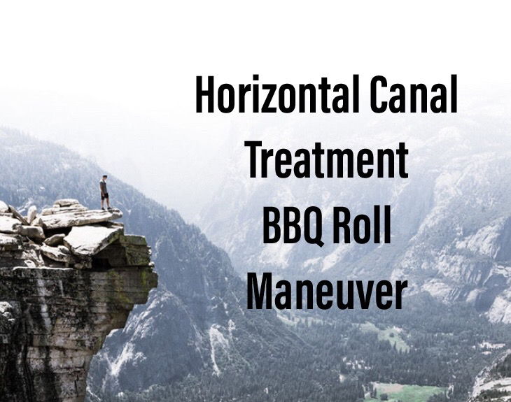 Horizontal Canal Treatment - BBQ Roll